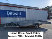 Biltrailer 1300kg